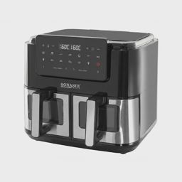 Sonashi friteuse a air numerique deux poelles 5+5L saf-105