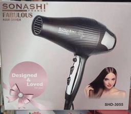 مجفف شعر SONASHI بقدرة 3200W و3 درجات حرارة وسرعتين SHD-3055