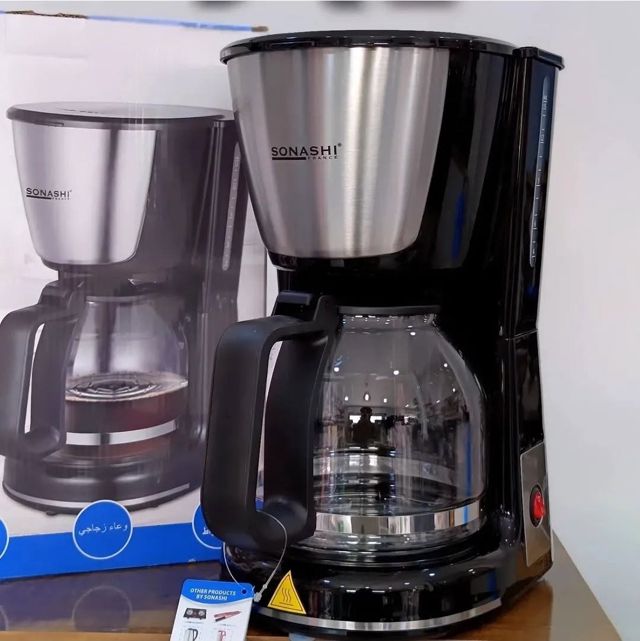 آلة تحضير القهوة SONASHI COFFEE MAKER 1000W و 1L SCM-4989