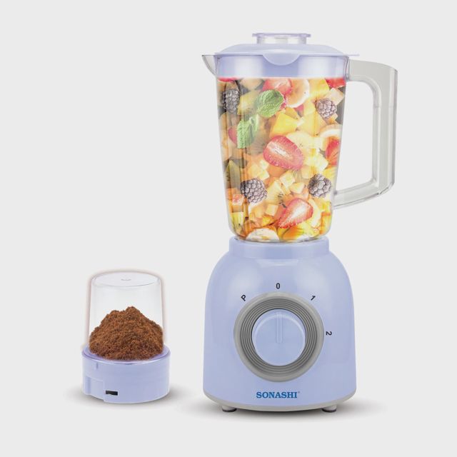 SONASHI BLENDER EN PLASTIQUE 1.5L AVEC TASSE INCASSABLE 500W SB-161N