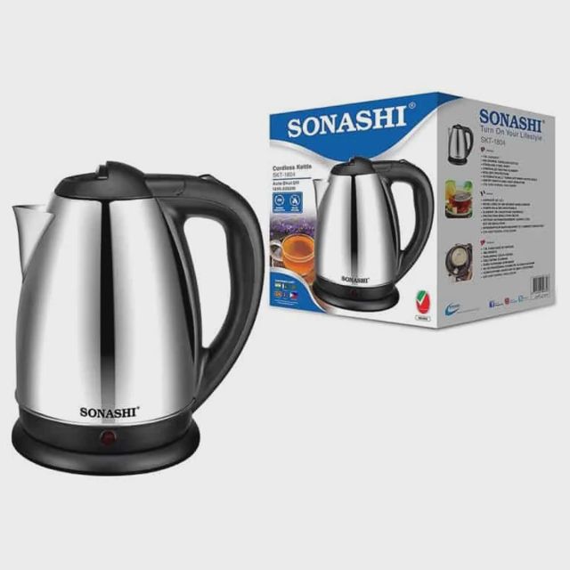 غلاية من الفولاذ المقاوم للصدأ SONASHI 1.8 SKT-1804