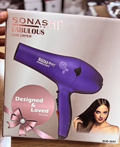 مجفف الشعر Sonashi SHD-3036 بقدرة 2000 W