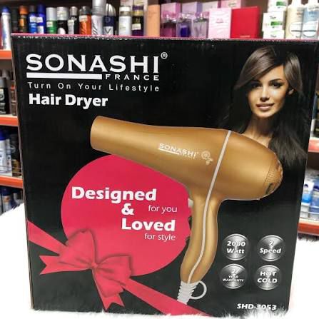 مجفف الشعر Sonashi SHD-3036 بقدرة 2000 W