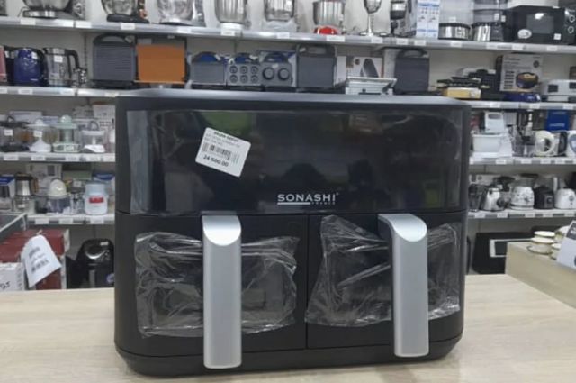 Sonashi friteuse a air numerique 6L-4.2L saf-945